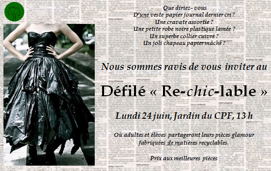 Défilé «Re-chic-lable»