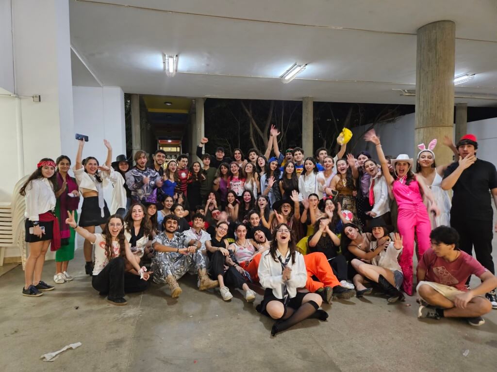 Halloween garden party